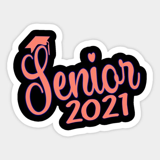 Senior 2021 gift idea Sticker by DODG99